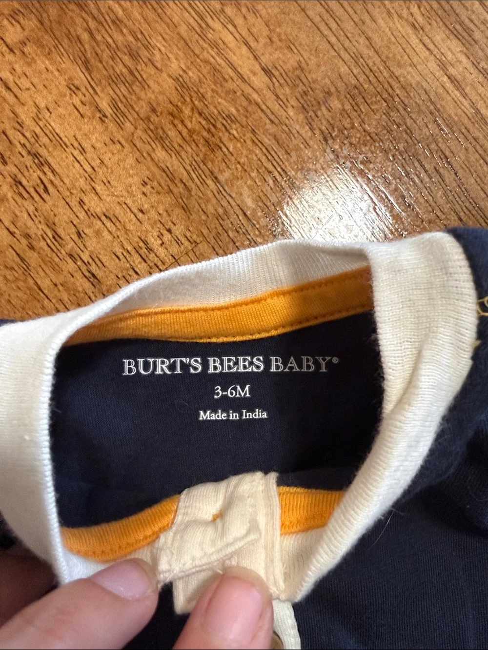 Burts Bees Baby soft navy